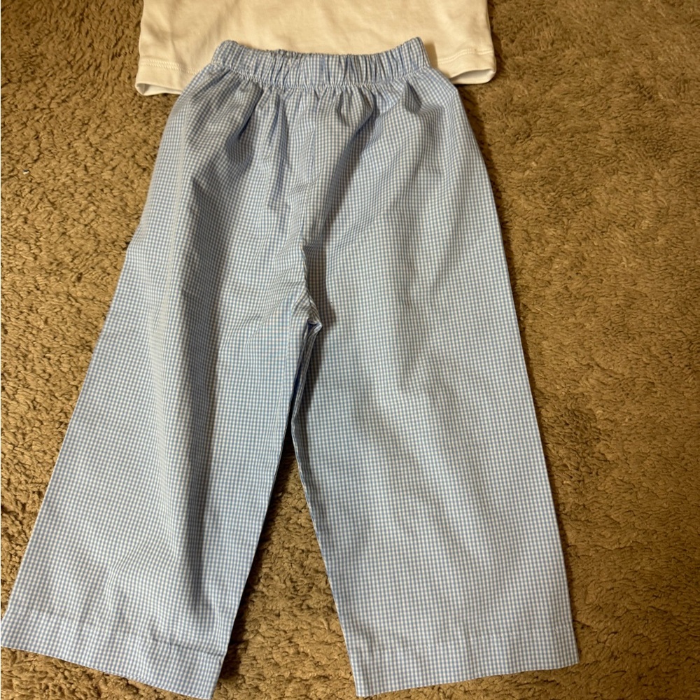 2t stitchy fish boy birthday outfit